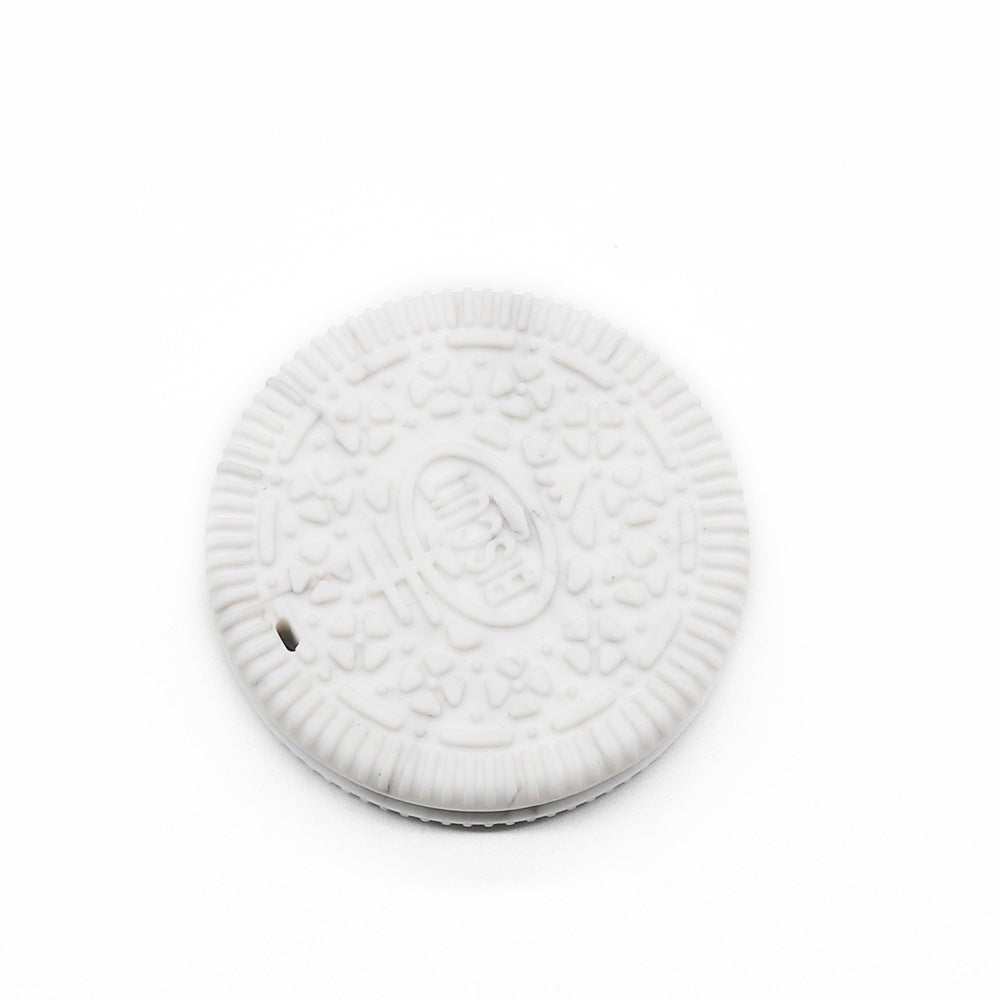 Biscuits de silicona de 10pcs al por mayor cuentas de teetres